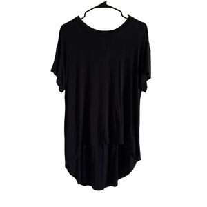 Aqua Asymmetrical Tee